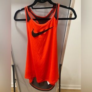 Red Nike tank top
